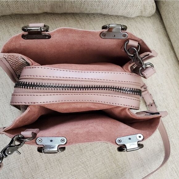 LIKE DREAMS Cortez Snakeskin Handbag - Picture 7 of 11